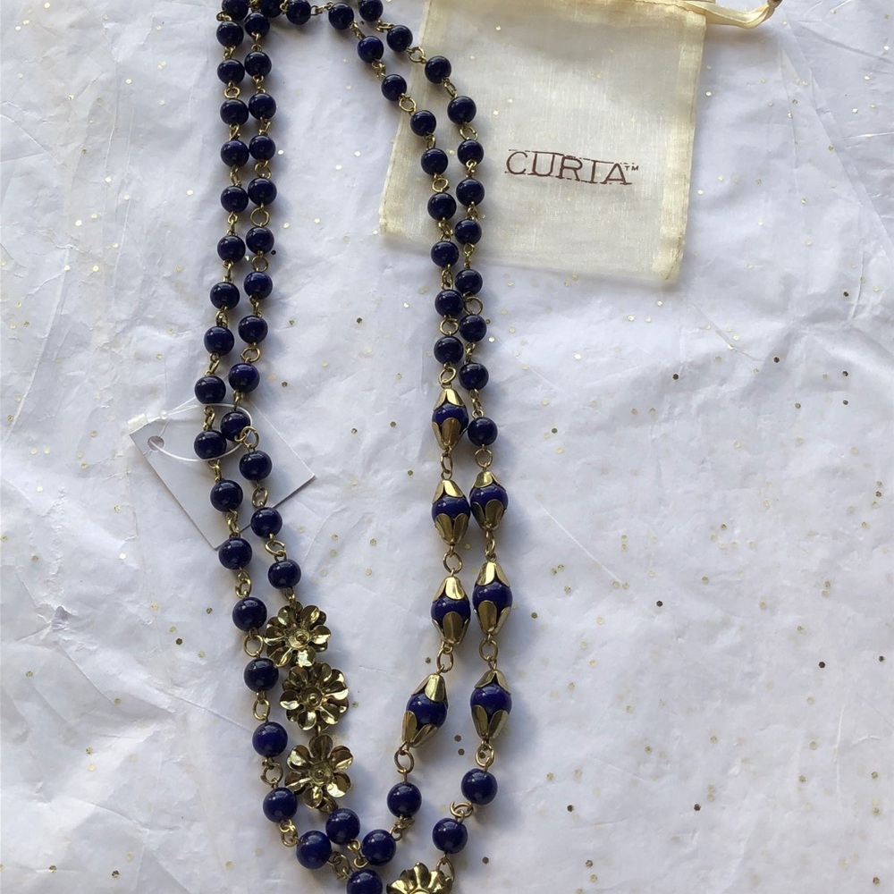 Unique long necklace